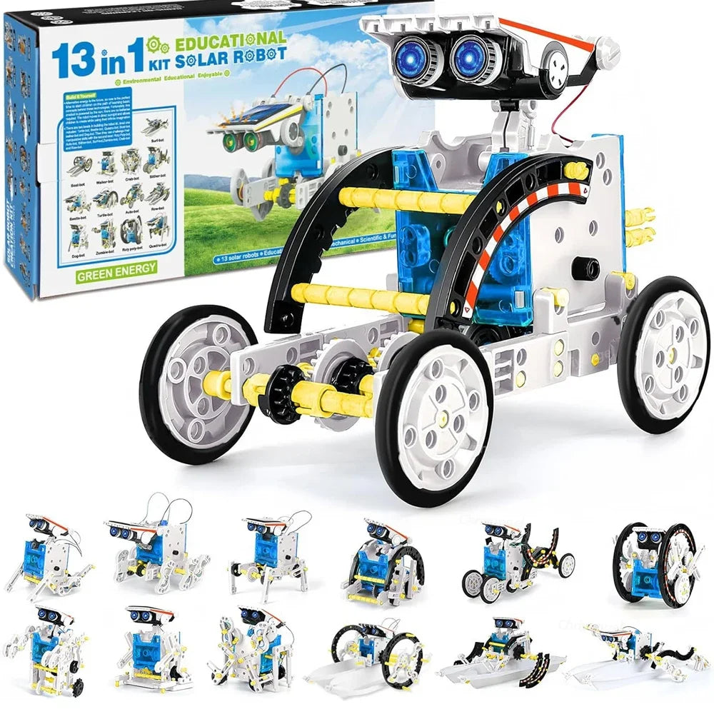 13 in 1 educational solar robot kit
